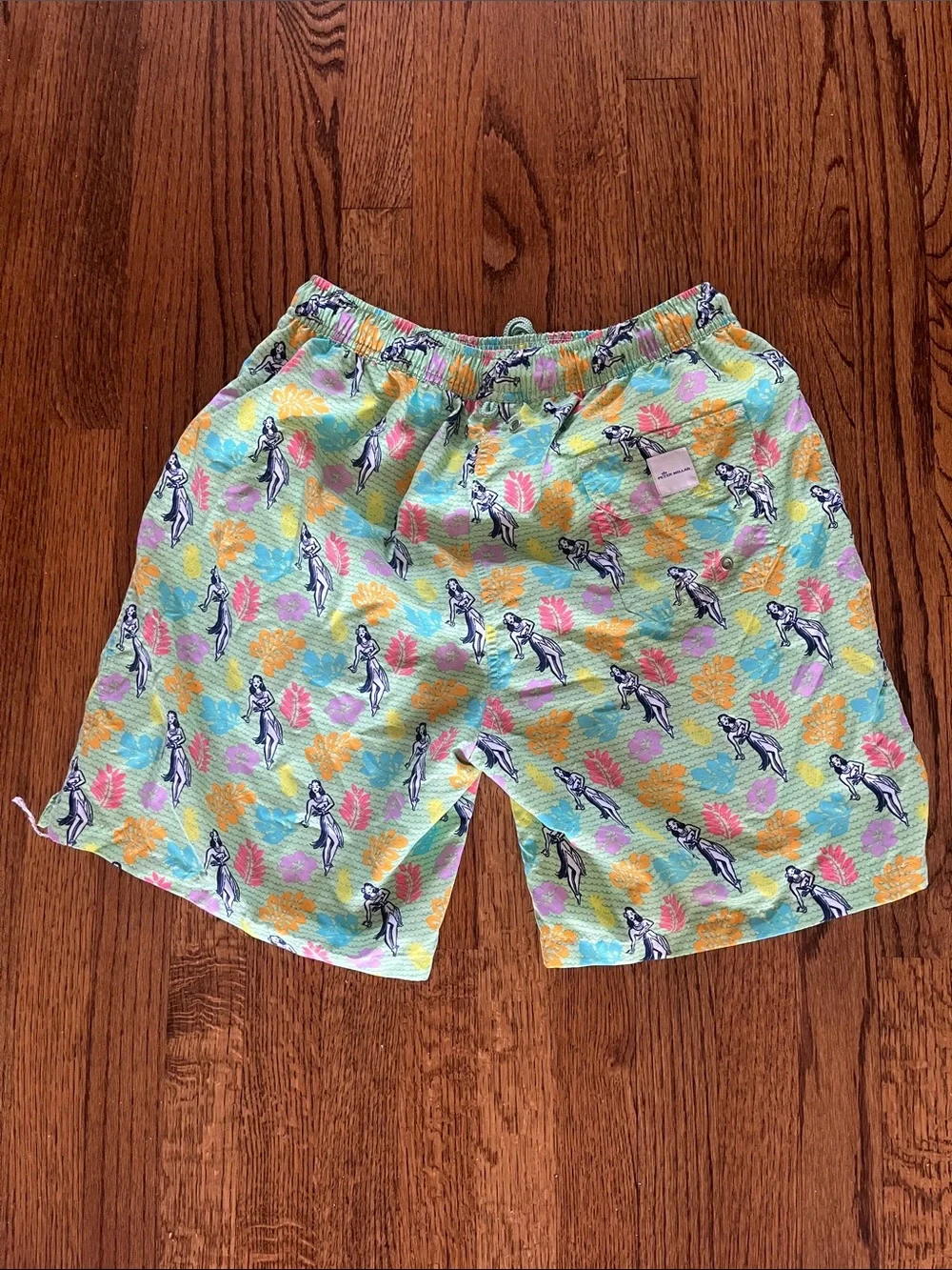 Peter Millar Men’s Tropical Print Swim Shorts size Small